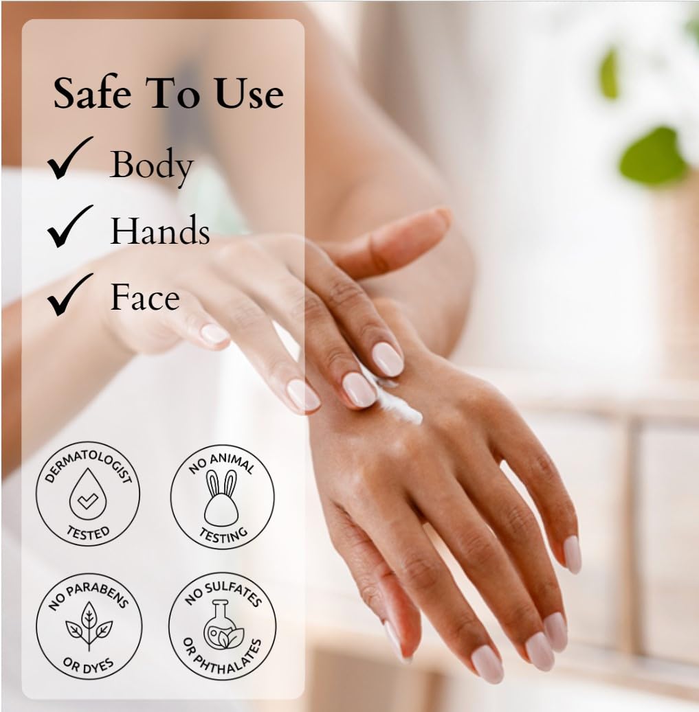 NATURE WELL Extra Virgin Coconut Oil Moisturizing Cream for Face, Body, & Hands, Anti Aging, Firming, Restores Skin's Moisture Barrier, Provides Intense Hydration For Dry & Dull Skin (16 Oz)