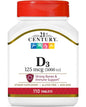 21st Century D 5000 IU Tablets, 110 Count