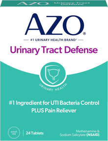 AZO Urinary Tract Defense Antibacterial Protection, 24 Count AZO