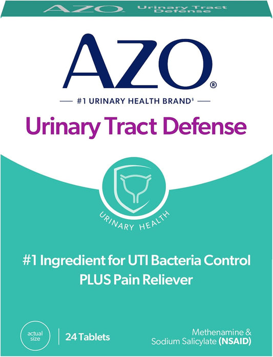 AZO Urinary Tract Defense Antibacterial Protection, 24 Count