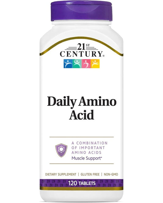 21st Century Daily Amino Acid Tablets, 120 Count