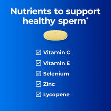 One A Day Men's Pre-Conception Health Multivitamin to Support Healthy Sperm, Supplement for Men with Vitamin C, Vitamin E, Selenium, Zinc, and Lycopene, 30 Count One A Day