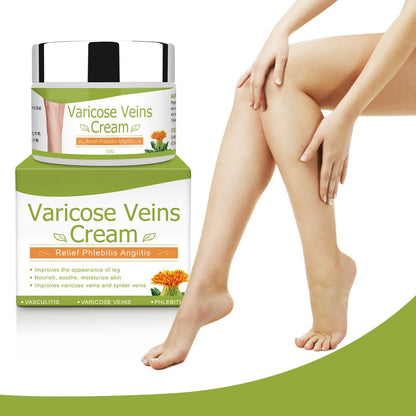 Varicose Veins Cream Eliminate Varicose Veins and Spider Veins, Improve Blood Circulation, Relieve Pain and Itching of Legs (1.76 OZ)