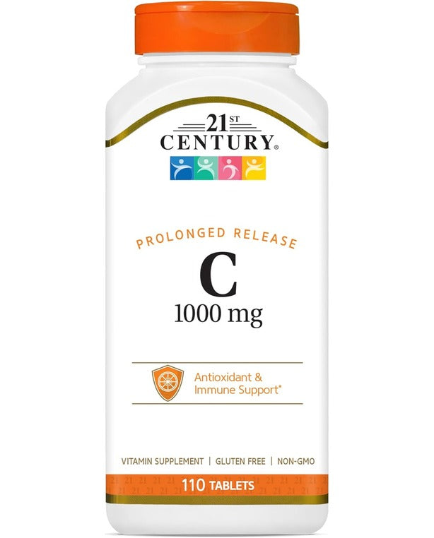 21st Century C 1000 mg Prolonged Release Tablets 110 Count