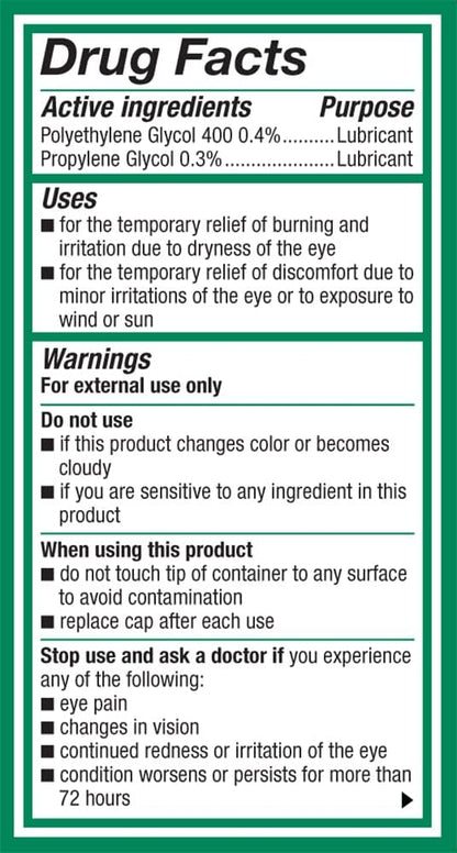 Systane Ultra Lubricant Eye Drops,0.14 Fl Oz
