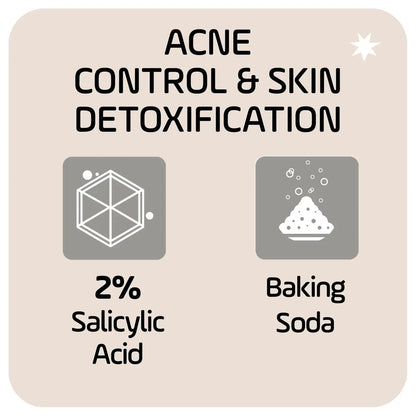 Asepxia Deep Cleansing Acne Treatment Bar Soap with Baking Soda and 2% Salicylic Acid, 4 Ounce Asepxia