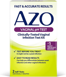 AZO Complete Feminine Balance Probiotics for Vaginal Health, 30 Count & Vaginal pH Test Kit, 2 Self-Tests AZO