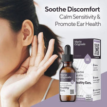 Organic Ear Oil for Ear Infections All Natural Eardrops for Infection Prevention Swimmer's Ear and Wax Removal - Kids Adults Baby Dog Earache Remedy - with Mullein, Garlic | Marie Originals (2 Pack) MARIE'S ORIGINAL