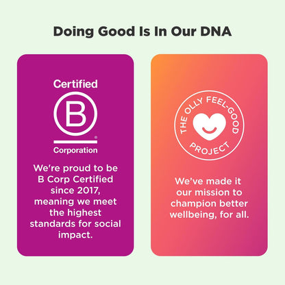 OLLY Probiotic Gummy, 1 Billion CFUs, Immune and Digestive Support, Chewable Probiotic Supplement, Mango, 80 Count OLLY