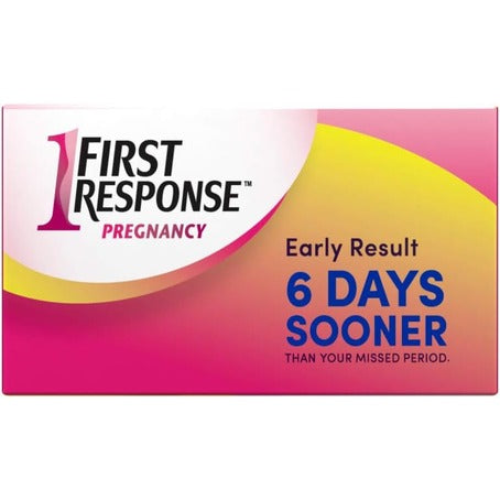 First Response Early Result Pregnancy Test, 3 Pack (Packaging & Test Design May Vary)