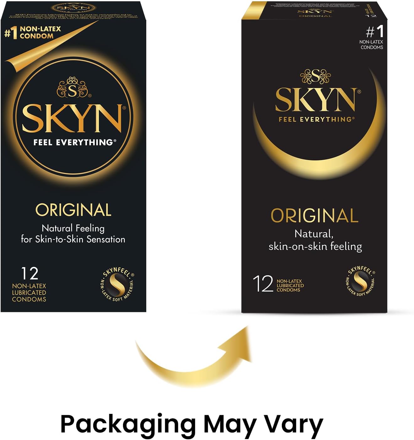 SKYN Non-Latex Lubricated Condoms, 12 Count