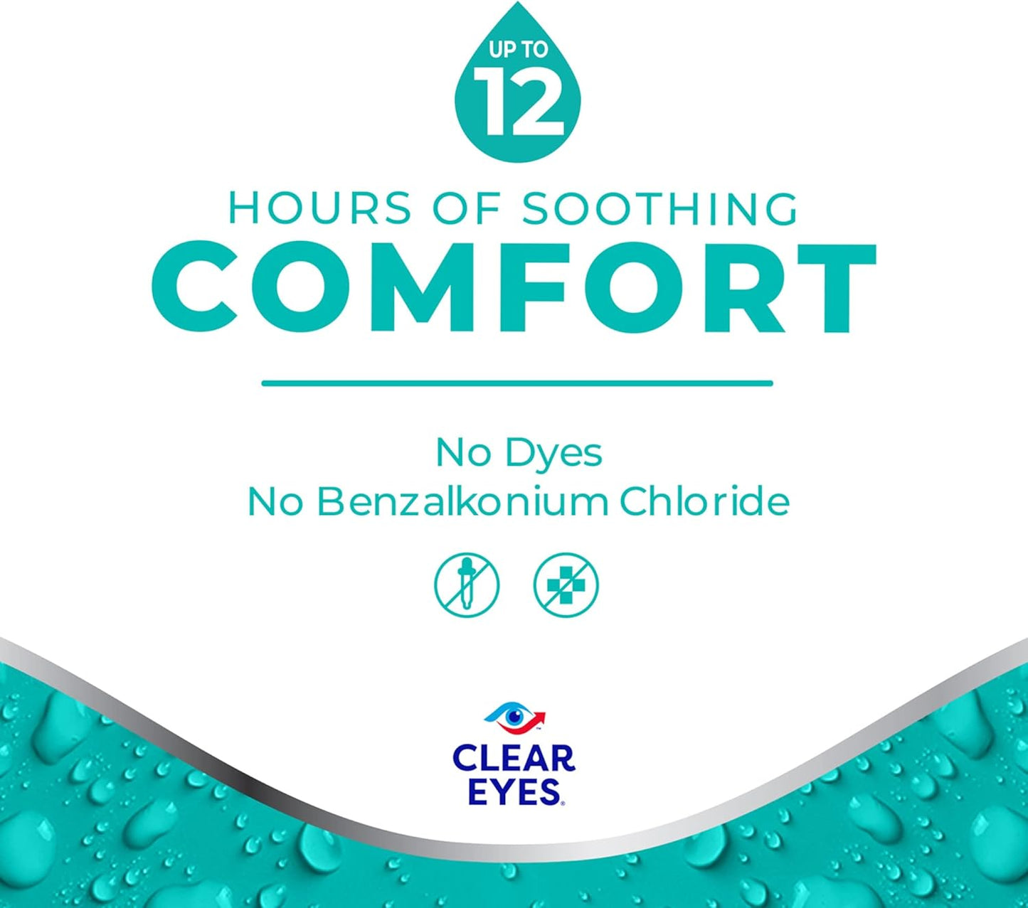 Clear Eyes for Sensitive Eyes, Redness Reliever Eye Drops, 0.5 oz