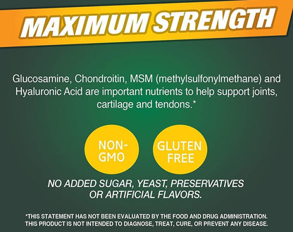 21st Century Glucosamine and Chondroitin Plus Tablets, 120 Count