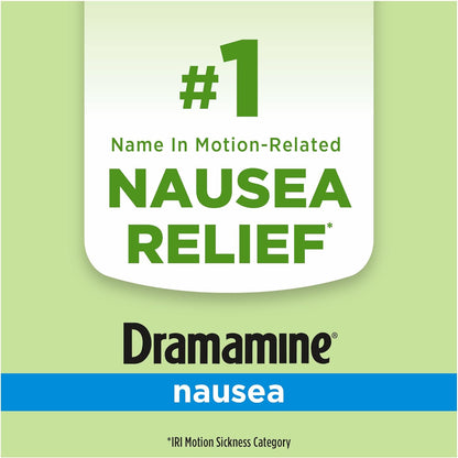 Dramamine Nausea Long Lasting, Nausea Relief, 10 Count