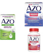 AZO UTI Pain Relief Bundle UTI Test Strips 3ct, Urinary Pain Relief Max Strength 24ct, Cranberry Pro Supplement 100ct