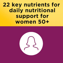 Nature Made Multivitamin For Her 50+ with No Iron for Daily Nutritional Support, 60 Softgels Nature Made