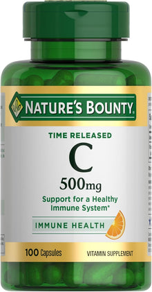 Nature's Bounty Time Released Vitamin C, 500mg, 100 Capsules Nature's Bounty