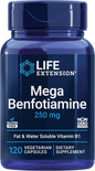 Life Extension Mega Benfotiamine, 250 mg - 120 Capsules