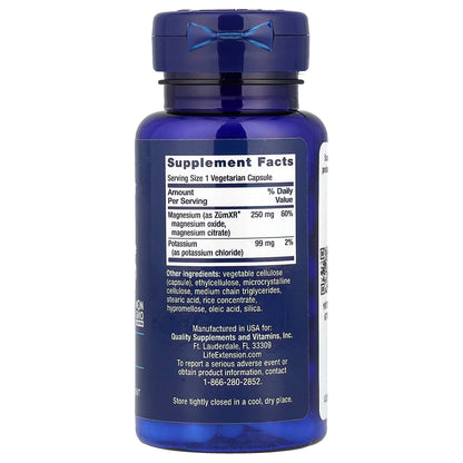 Life Extension Potassium with Extend-Release Magnesium, 60 capsules