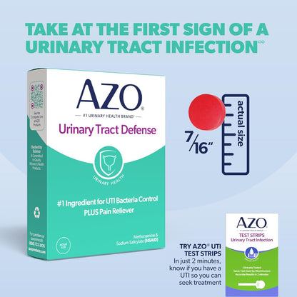AZO Urinary Tract Defense Antibacterial Protection, 24 Count