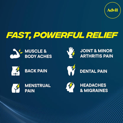 Advil Dual Action with Acetaminophen + Ibuprofen Pain Reliever 36 Caplets