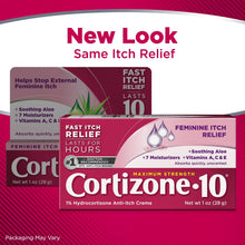 Cortizone 10 Maximum Strength Feminine Itch Cream, 1% Hydrocortisone, 1 oz Cortizone 10
