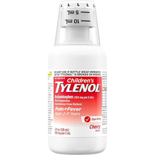 Tylenol Children's Liquid Oral Suspension Pain Reliever & Fever Reducer with Acetaminophen, Dye-Free, Cherry, 4 Fl. Oz Tylenol