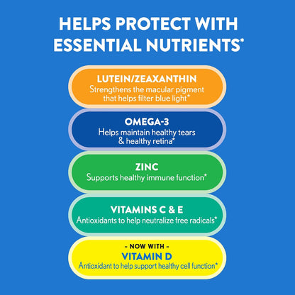 Ocuvite Eye Vitamin & Mineral Supplement - 90 Softgels