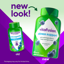 Vitafusion Ashwagandha Gummies –Clinically Shown Adaptogen Sensoril Ashwagandha 125mg Per Serving – Help Manage Stress – Chewable Gummy Vitamins/ Alternative to Liquid Capsules Drops Powder, 60 Count vitafusion