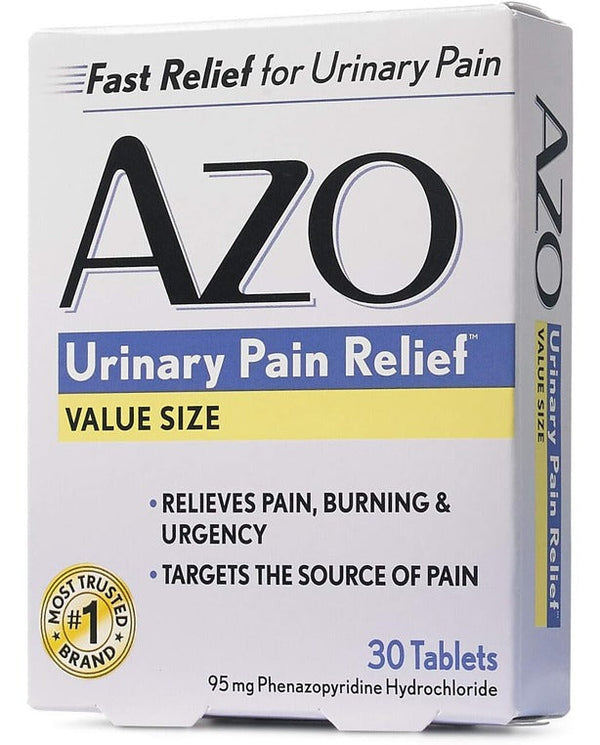 AZO Urinary Pain Relief, Dietary Supplement - for Urinary Discomfort, 30 Count AZO