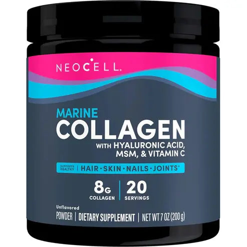 NeoCell Marine Collagen with Beauty Blend; Unflavored Powder 7 oz
