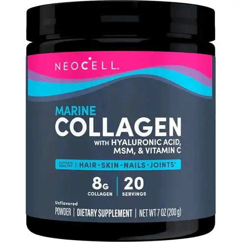 NeoCell Marine Collagen with Beauty Blend; Unflavored Powder 7 oz
