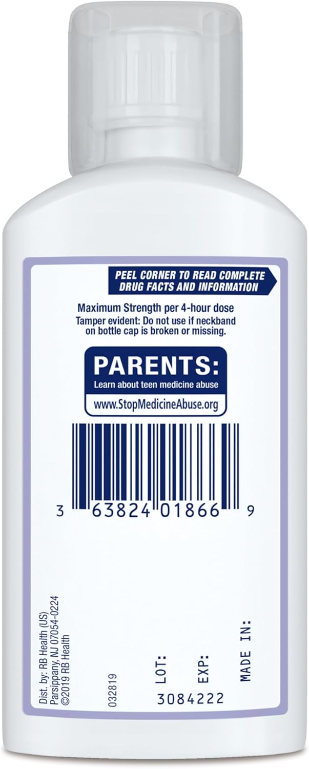 Congestion and Cough Liquid, Mucinex Fast-Max Severe Congestion and Cough Liquid, 6 fl. oz.