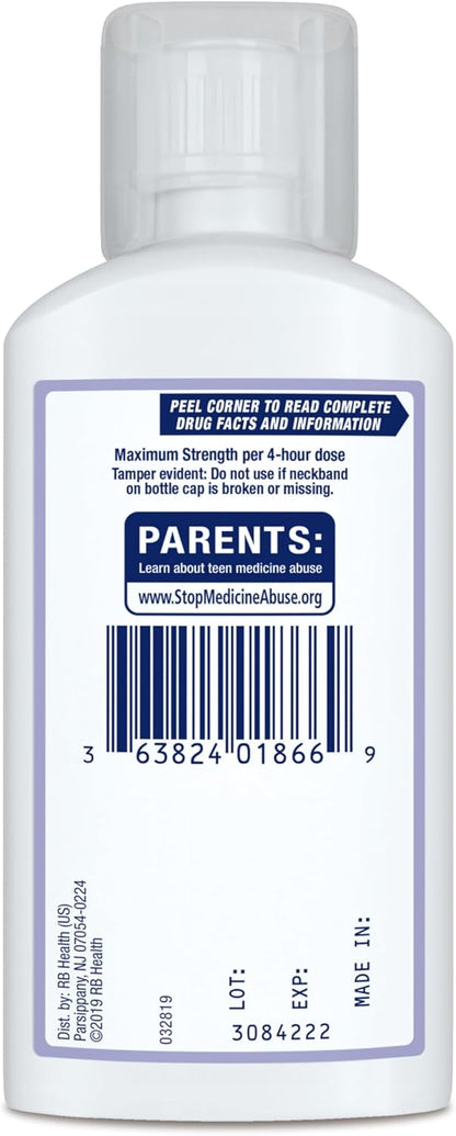 Congestion and Cough Liquid, Mucinex Fast-Max Severe Congestion and Cough Liquid, 6 fl. oz.