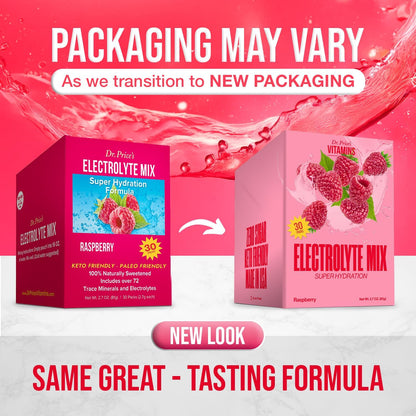 Electrolytes Powder Packets - Electrolytes No Sugar - Hydration Packets - Electrolyte Mix - Keto Electrolytes - Fasting Electrolytes - Water Enhancer, No Tablets, Non-GMO, Gluten Free, Sports Drink -