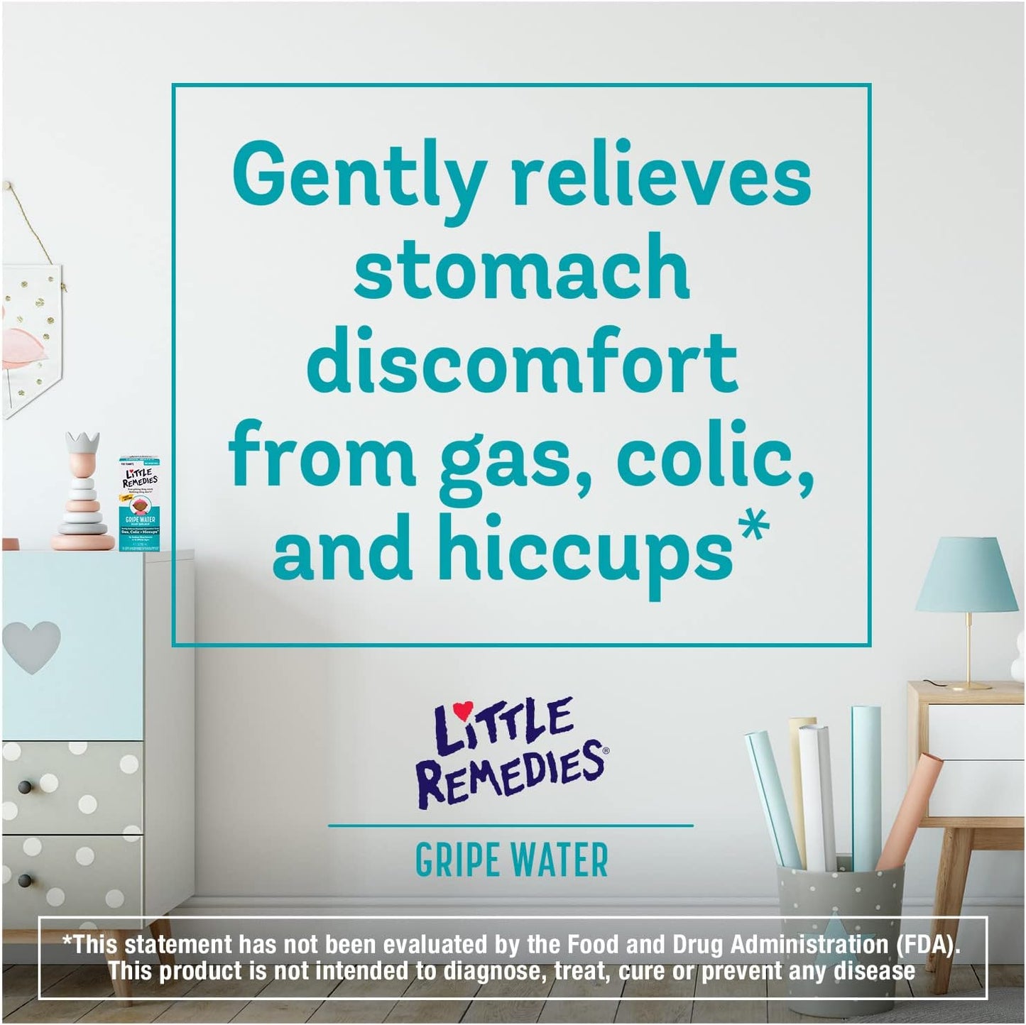 Little Remedies Gripe Water, Colic & Gas Relief, Safe for Newborns, 4 fl oz