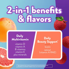 Vitafusion Multivitamin Plus Beauty – 2-in-1 Benefits – Adult Gummy with Hair, Skin & Nails Support (Biotin & Retinol – Vitamin A RAE) Daily, 90 Count vitafusion