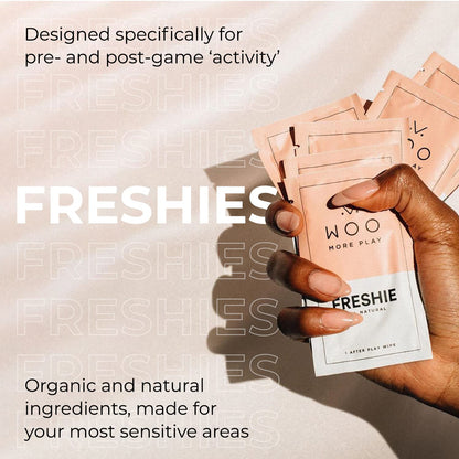 All-Natural Feminine Intimacy Towelette Wipes with Coconut Oil and Aloe Vera, Promotes Feminine Health & Helps Alleviate Irritation - Vegan and Cruelty Free, 10ct