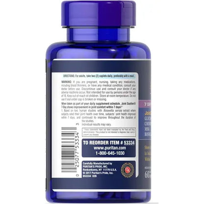 Puritan's Pride Glucosamine, Chondroitin & MSM -3 Per Day Formula