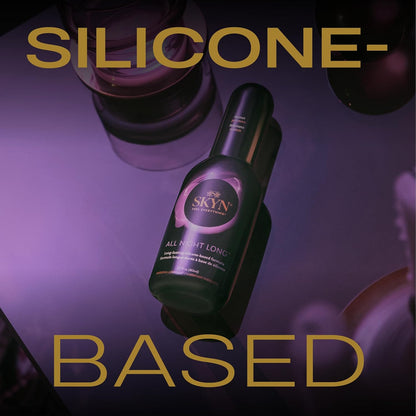 SKYN All Night Long Silicone-Based, Long Lasting Lube 2.7 oz
