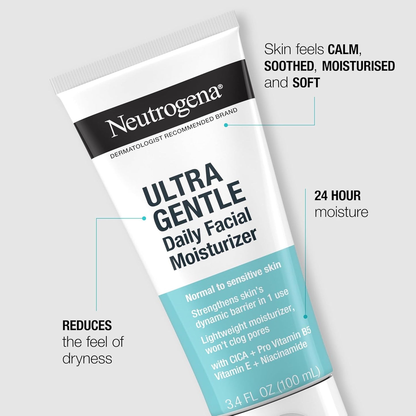 Neutrogena Fragrance Free Daily Facial Moisturizer - 3.4 fl. oz
