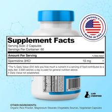 Prime Powders Spermidine Capsules, 99% Concentration 100x More Potent Than Wheat Germ Extract for Anti-Aging DNA Telomere Support Prime Powders