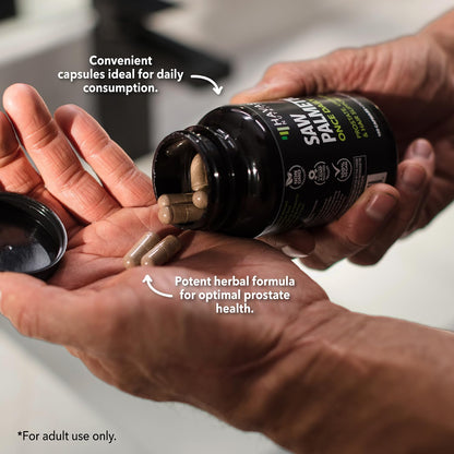 Havasu Nutrition Saw Palmetto Prostate Supplements for Men to Extenze Youth & Reduce Prostate Inflammation | DHT Blocker Hair Growth for Men to Reduce Balding
