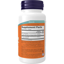 NOW Foods, Zinc Glycinate, 30mg zinc 120 Softgels now