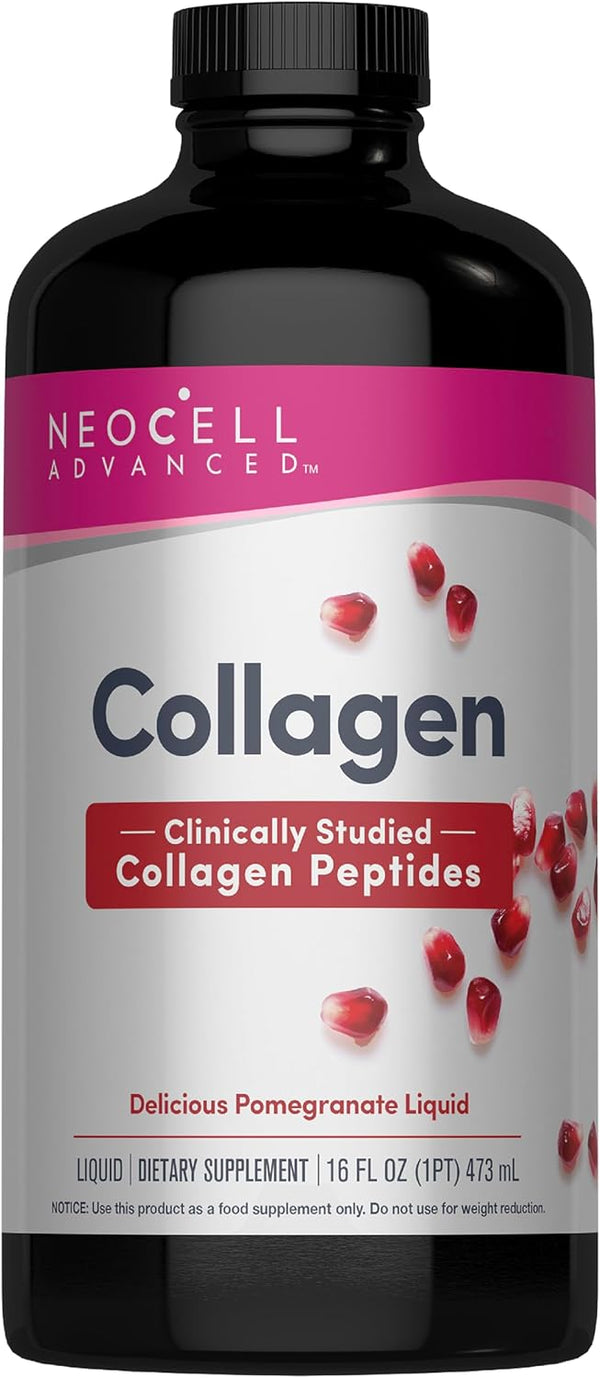 NeoCell Liquid Collagen Pomegranate, 16 oz., 1 Bottle Vitamins Depots