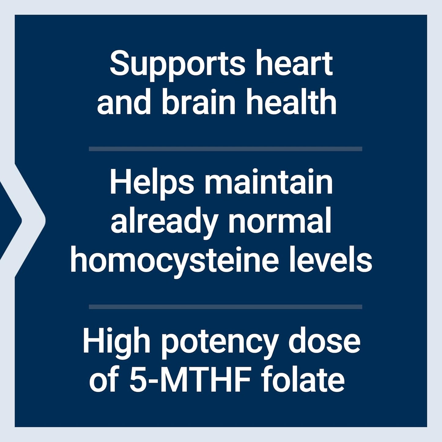 Life Extension High Potency Optimized Folate – L-methylfolate – Folic Acid, 8500 mcg DFE – 30 Tablets