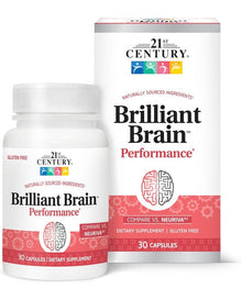 21st Century Brilliant Brain Performance, 30 Count 21st Century