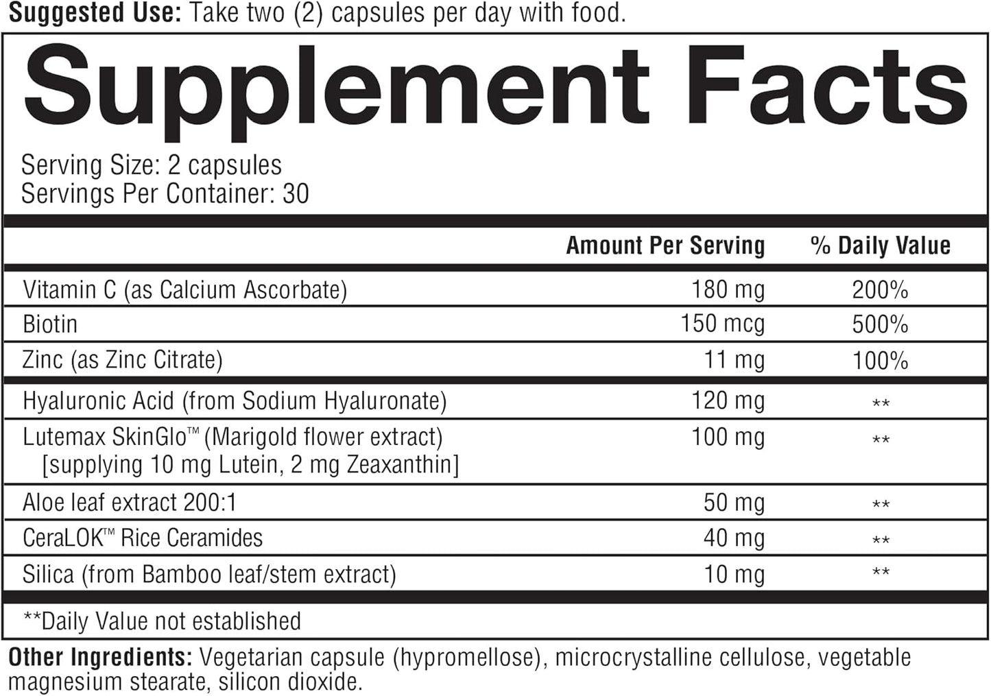 Youtheory: Hyaluronic Plus Vegetarian Capsules 60ct