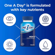 One A Day Men’s Multivitamin, Supplement with Vitamin A, C, D, E and Zinc for Immune Health Support, B12, Calcium & more, 200 count One A Day