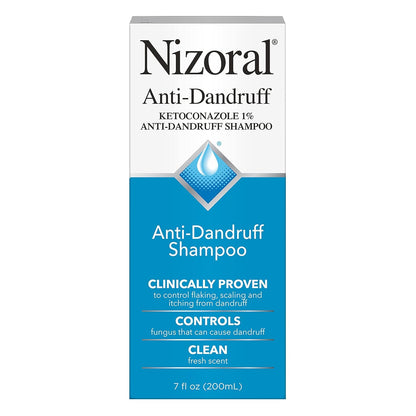 Nizoral Anti-Dandruff Shampoo with 1% Ketoconazole, Fresh Scent,7 Fl Oz